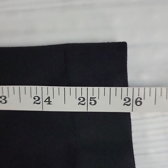 Ann Klein pull-on ankle pants slim fit in black Women's Size S - Picture 11 of 11